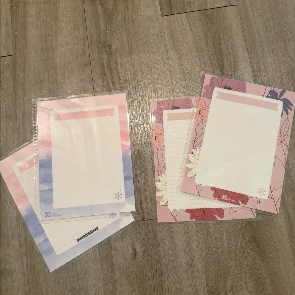 Erin Condren Serenity and Floral Planners - Pink and Purple